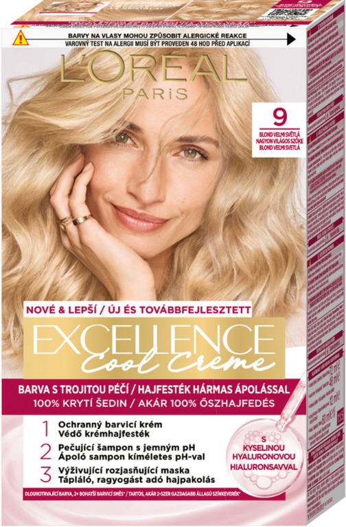 LOREAL EXCELLENCE 9 BLOND VEĽMI SVETLÁ