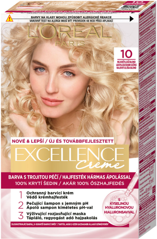 LOREAL EXCELLENCE 10 NAJSVETLEŠIA BLOND