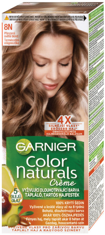 GARNIER COLOR NATURALS 8N NUDE STREDNÝ BLOND