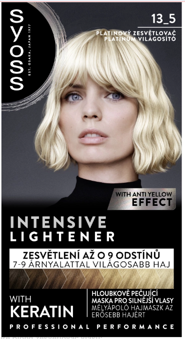 SYOSS COLOR PROFESIONAL 13-5 PLATINOVÝ ZOSVETLOVAČ