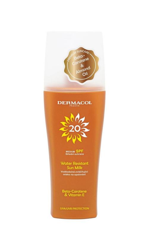 DERMACOL OPAĽOVACIE MLIEKO OF20 200ML SPRAY