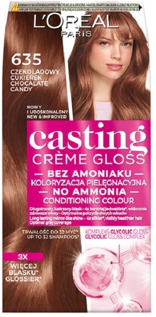 LOREAL CASTING 635 ČOKOLÁDOVÝ BONBON