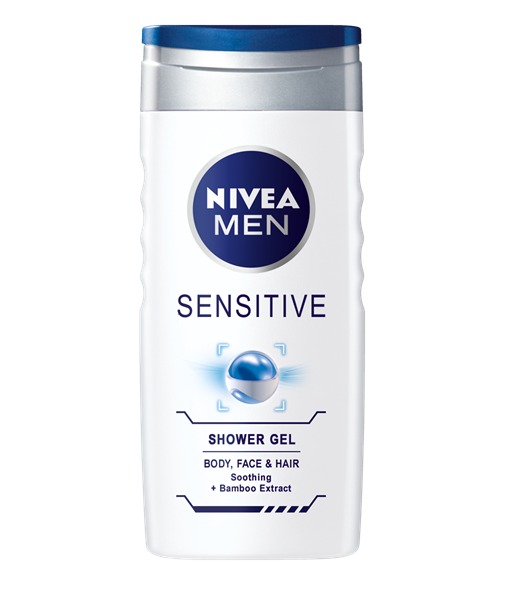 NIVEA FOR MEN SPRCHOVÝ GÉL SENSITIVE  500 ML