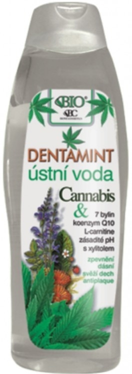 BC BIO ÚSTNA VODA CANNABIS DENTAMINT 500 ML