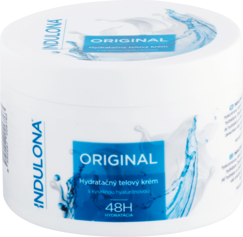 INDULONA TELOVÝ KRÉM ORIGINAL S KYSELINOU HYALURÓNOVOU 250 ML