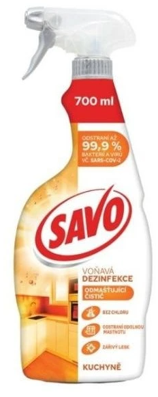 SAVO BEZ CHLORU MR ODMASTŇOVAČ 700 ML