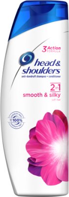 HEAD SHOULDERS ŠAMPÓN 400ML SMOOTH A SILKY 2V1