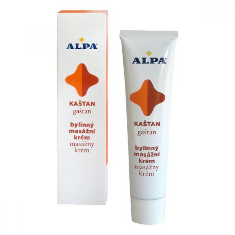 ALPA MASÁŽNY KRÉM S GAŠTANOM 40ML