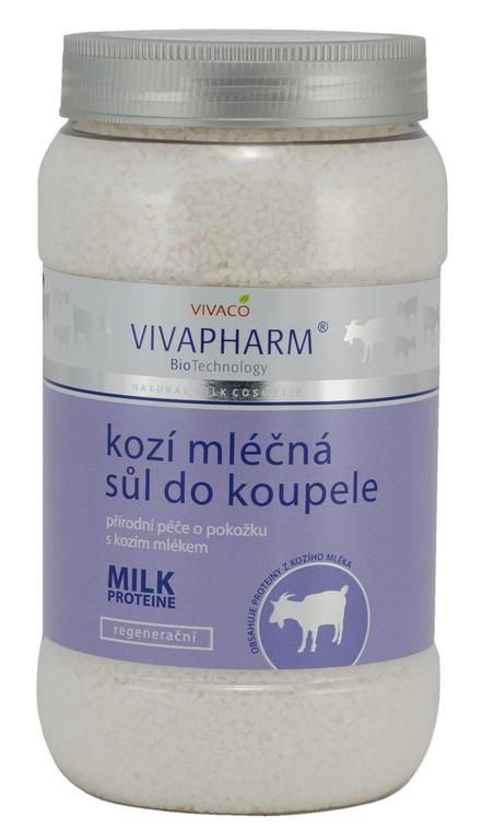 VIVAPHRAM KOZIA SOĽ DO KÚPEĽA REGENERAČNÁ 1200 G