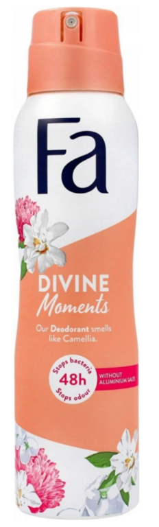 FA DEODORANT DIVINE MOMENTS 150 ML