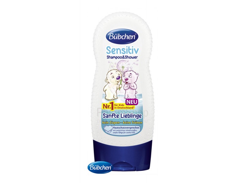 BUBCHEN KIDS SPRCHOVÝ GÉL 2v1 SENSITIVE 230 ML