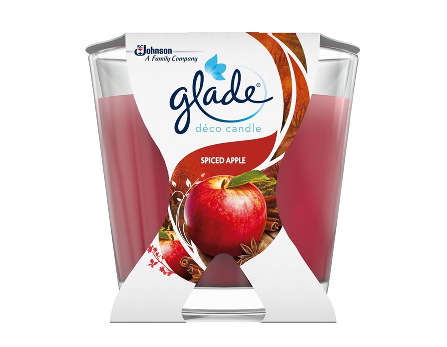 GLADE SVIEČKA DECOR JABLKO ŠKORICA 70G