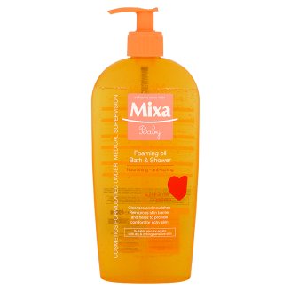 MIXA BABY PENIVÝ OLEJ DO SPRCHY A KÚPEĽA 400 ML
