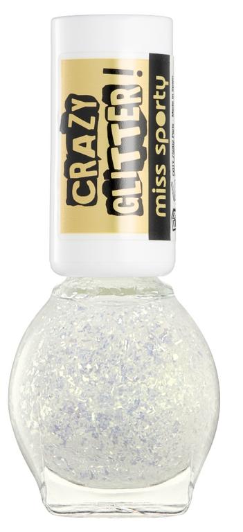 MISS SPORTY LAK NA NECHTY CRAZY GLITTER 010 7 ML