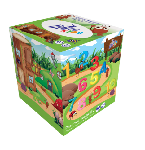 LINTEO VRECKOVKY BOX DETSKÉ 2 VRSTVOVÉ  80KS