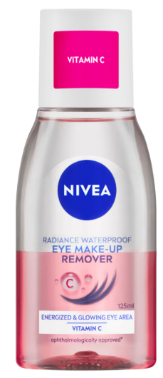 NIVEA ODLIČOVAČ OČÍ  DVOJFÁZOVÝ RÚŽOVÝ 125 ML