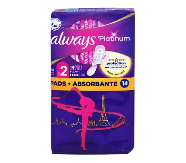 ALWAYS ULTRA PLATINUM SUPER PLUS 14 KS