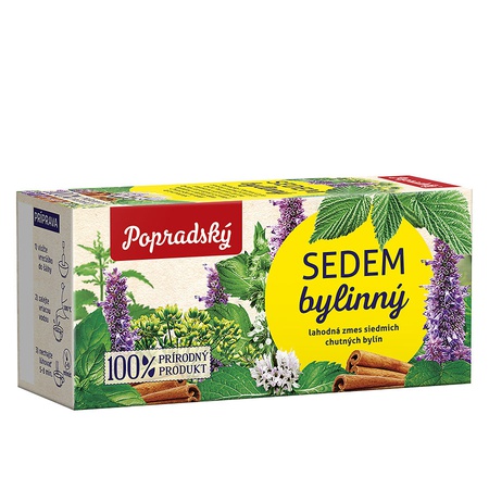POPRADSKÝ ČAJ SEDEM BYLÍN 30 G