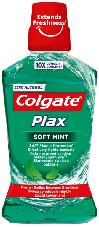 COLGATE UV PLAX SOFT MINT 500ML