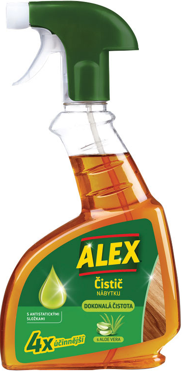 ALEX ČISTIČ NÁBYTKU ALOE VERA HNEDY 375 ML