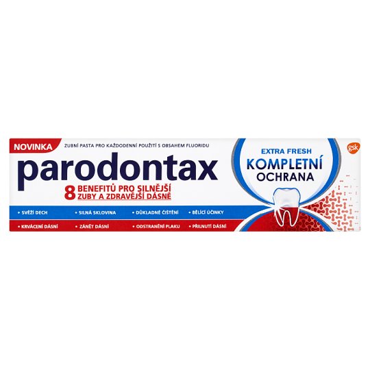 PARODONTAX ZUBNÁ PASTA KOMPLETNÁ OCHRANA FRESH 75 ML
