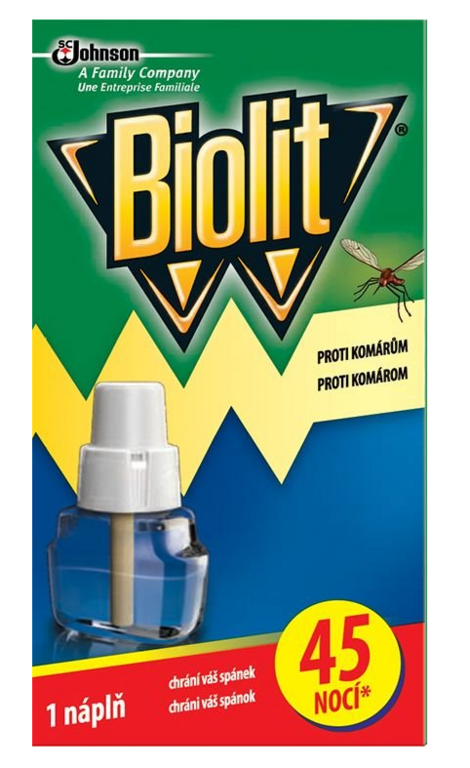 BIOLIT ELEKTRICKÁ TEKUTÁ NÁPLŇ FAMILY 45 NOCÍ