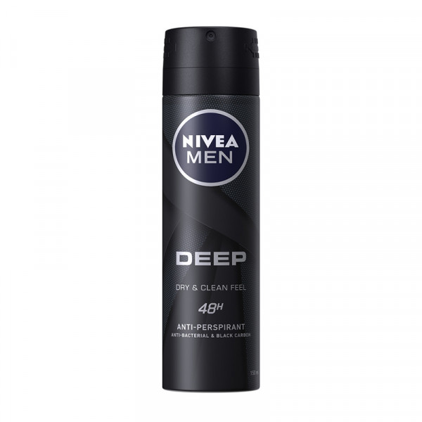 NIVEA DEODORANT MEN ANTIPERSPIRANT DEEP DRY A CLEEN FEEL 150 ML