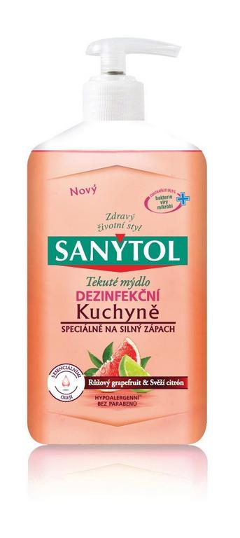 SANYTOL DEZINFEKČNÉ MYDLO DO KUCHYNE 250 ML