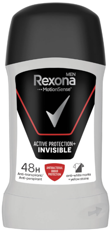 REXONA STICK ACTIVE PROTECTION + INVISIBLE 50ML