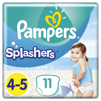 PAMPERS SPLASHERS PLIENKY DO VODY 9-15 KG 11 KS