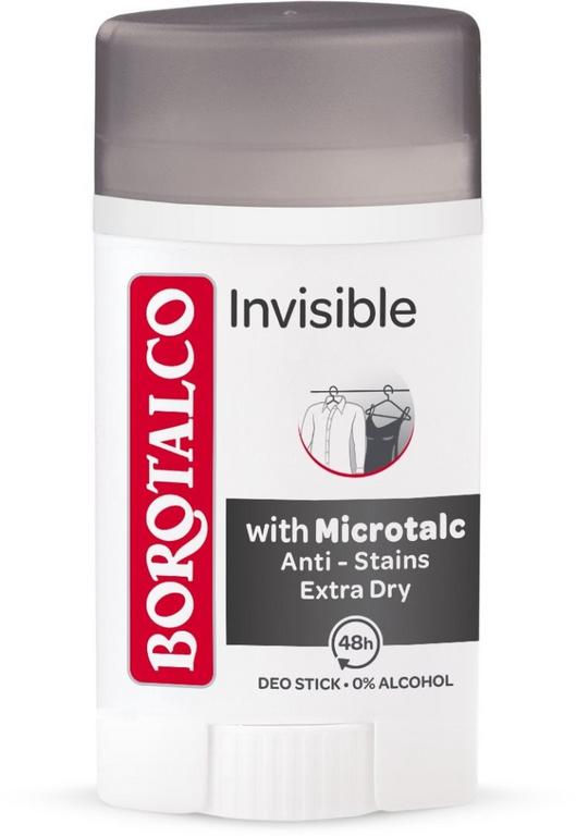 BOROTALCO STICK INVISIBLE 40 ML