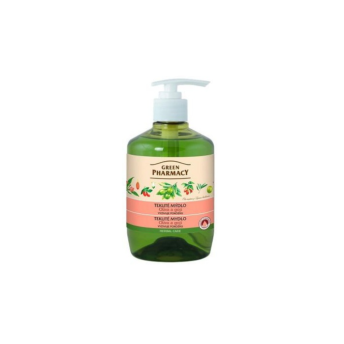 GREEN PHARMACY TEKUTÉ MYDLO OLIVA A GOJI 460 ML