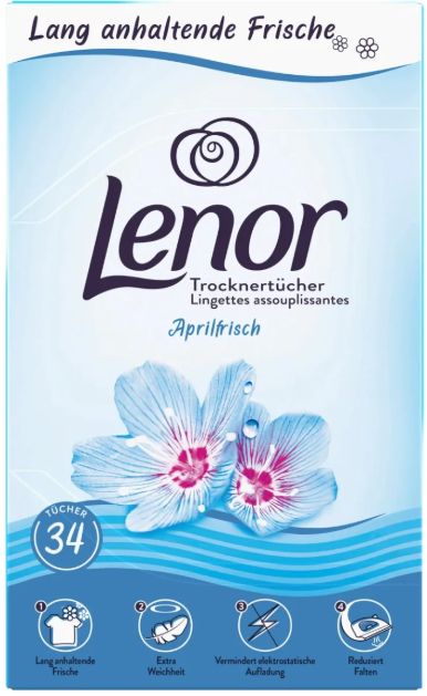 LENOR VOŇAVÉ OBRÚSKY MODRÉ 34KS