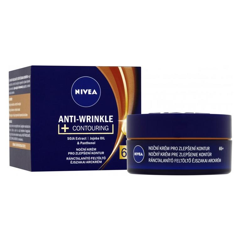 NIVEA KRÉM PROTI VRÁSKAM 65+ NOČNÝ CONTOURING 50 ML