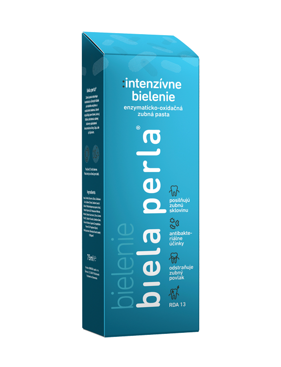 BIELA PERLA ZUBNÁ PASTA BIELIACA 75 ML