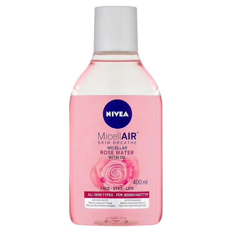 NIVEA PLEŤOVÁ VODA MICELÁRNA ROSE 400 ML