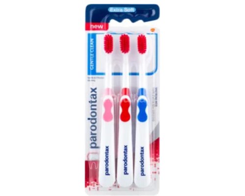 PARODONTAX ZUBNÁ KEFKA GENTLE CLEAN EXTRA SOFT 3 KS