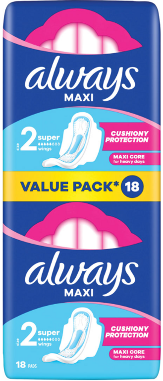ALWAYS CLASSIC DUO MAXI SENSITIVE 2x9 KS