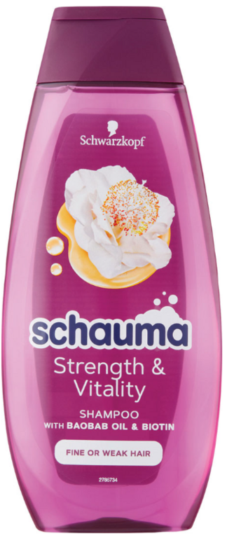 SCHAUMA ŠAMPÓN STRANGHT A VITALITY 400ML