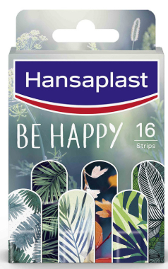 HANSAPLAST NÁPLASŤ DONT WORRY/BE HAPPY 16 KS