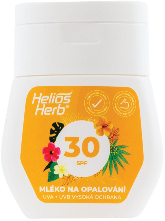 HELIOS HERB MLIEKO NA OPAĽOVANIE OF30 50ML