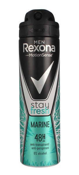 REXONA ANTIPERSPIRANT STAY FRESH MARINE FOR MEN