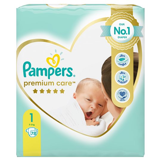PAMPERS PREMIUM NEWBORN 1 78 KS