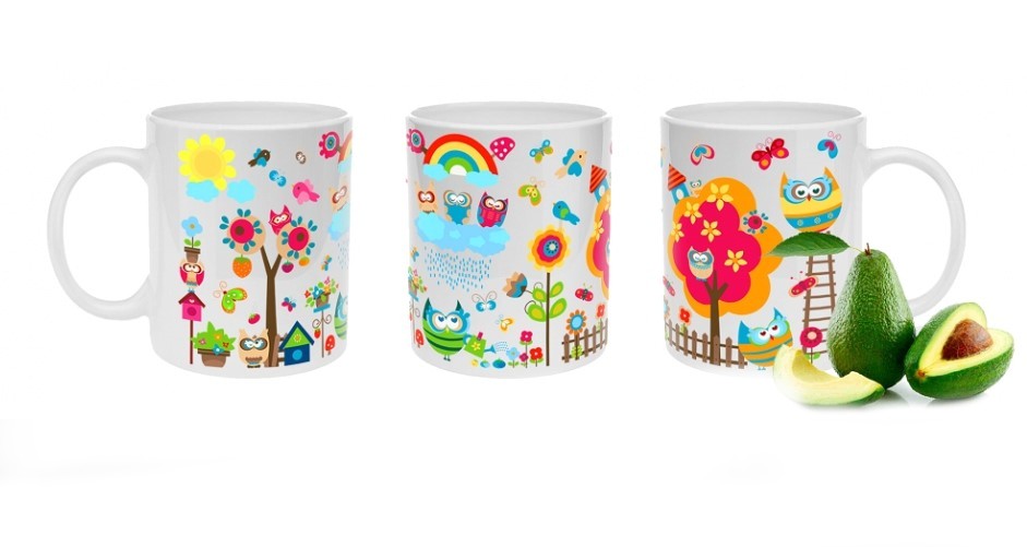 HRNČEK PORCELÁNOVÝ DETSKÝ RITA FAREBNÝ MIX 300 ML