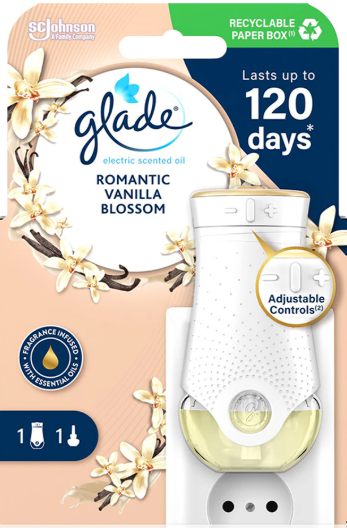 GLADE ELEKTRICKÝ KOMPLET VANILLA 1+20 ML