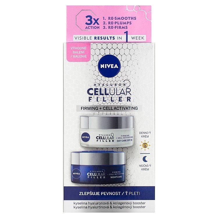 NIVEA KRÉM CELLULAR DUO DEŇ+NOC 2X50M