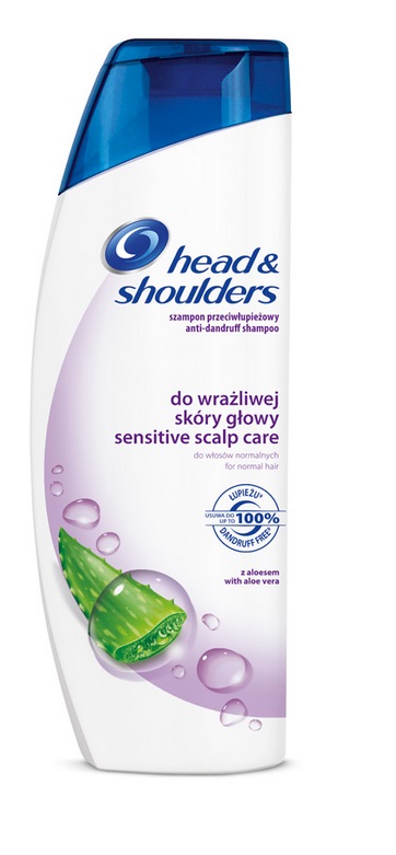 HEAD & SHOULDERS WITH ALOE VERA ŠAMPÓN PROTI LUPINAM PRE CITLIVU POKOŽKU 400 ML