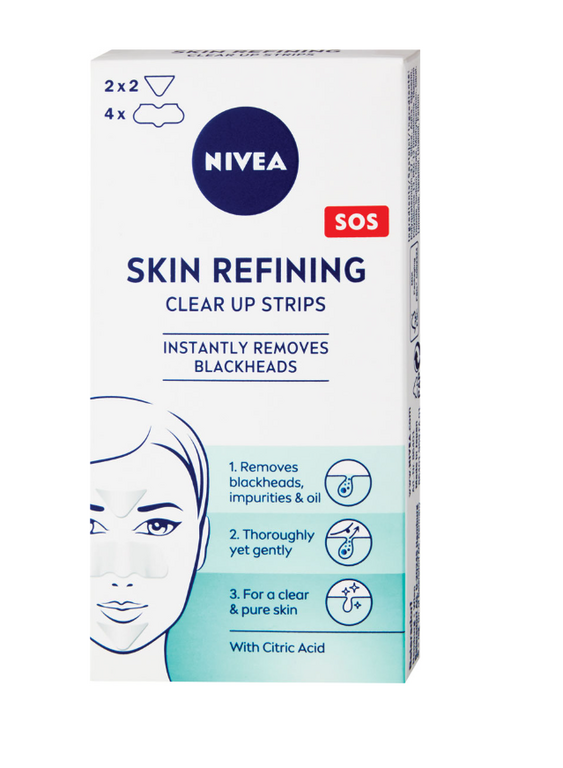 NIVEA ČISTIACE PLEŤOVÉ NÁPLASTI  NA TVÁR 1BAL.
