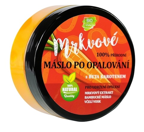BIO MRKVOVÉ MASLO PO OPAĽOVANÍ 150ML