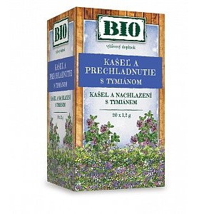 ČAJ DÝCHACIE CESTY BIO 20 X 1,2 G HERBEX